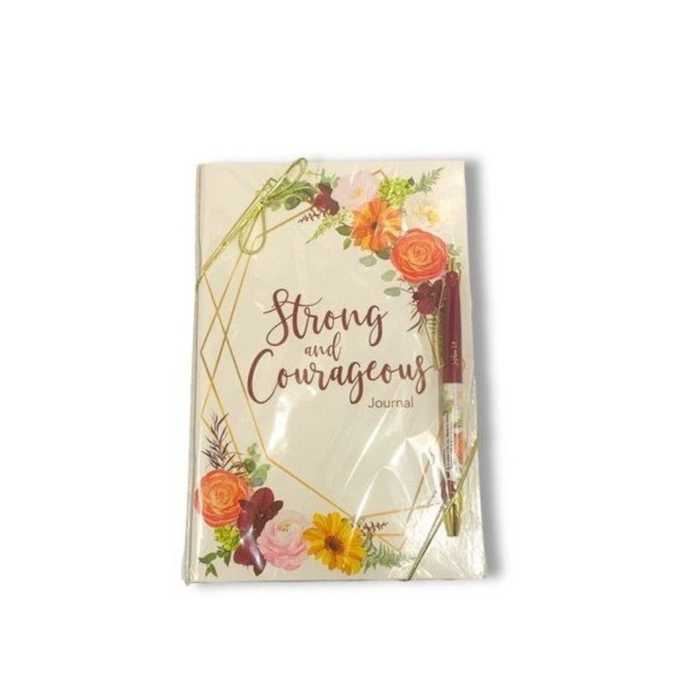 Strong And Courageous Prayer Journal Joshua 1 Verse 9. NEW & SEALED!